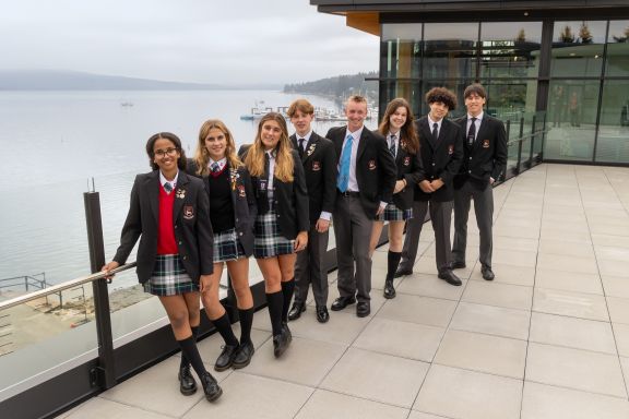 Private school students who are leaders of school activities