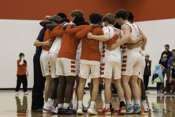 Sr Boys Basketball Team in the 2026 competitive season
