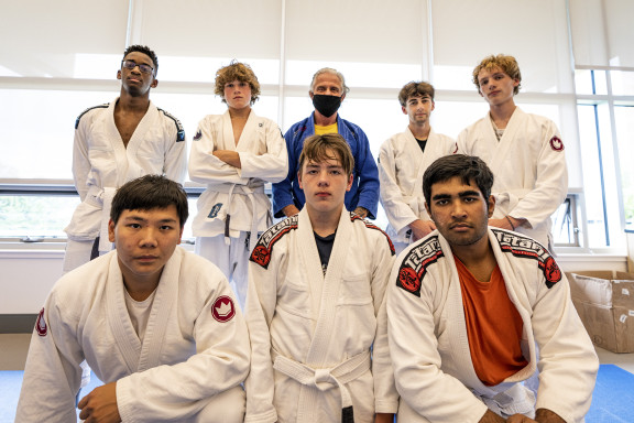 The Jiu-Jitsu Team group photo