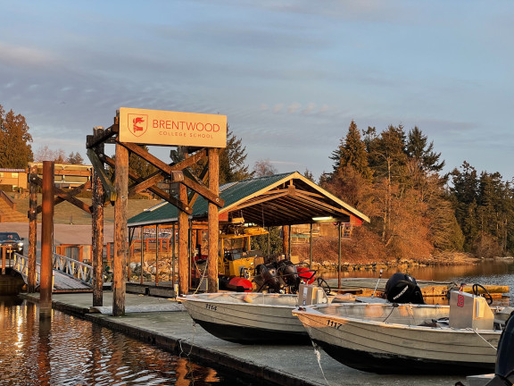 The docks of Brentwood College School