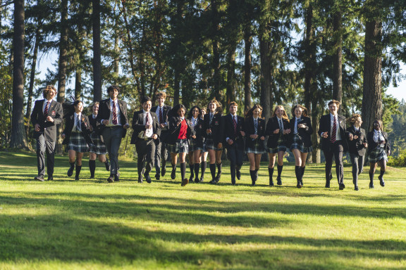 Brentwood College Boarding school students
