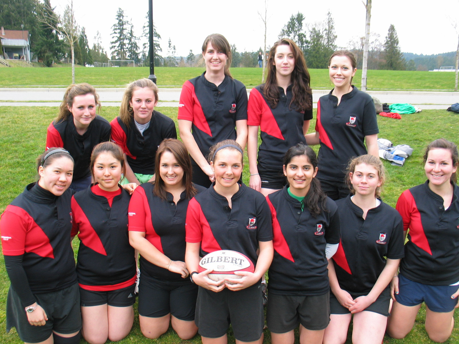 Rugby girls score first league win