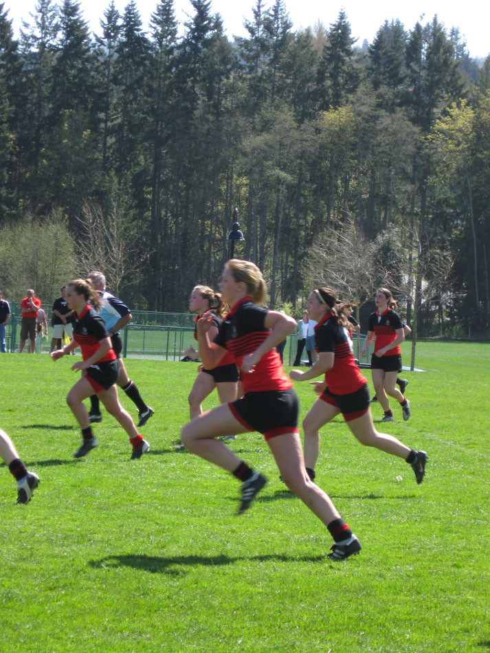 Girls Rugby: another win against Carson Graham