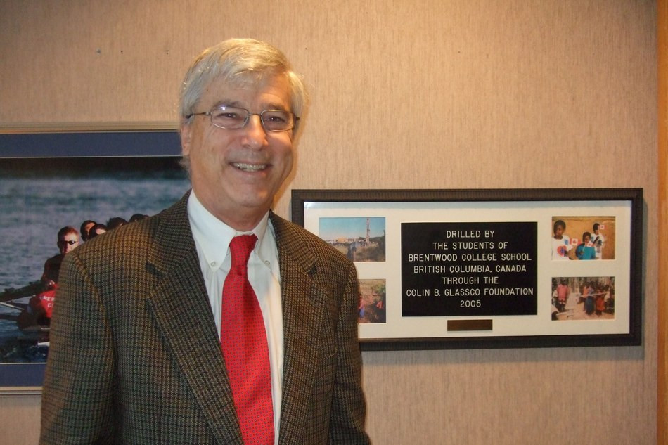 Philanthropist Colin B. Glassco Visits Our School