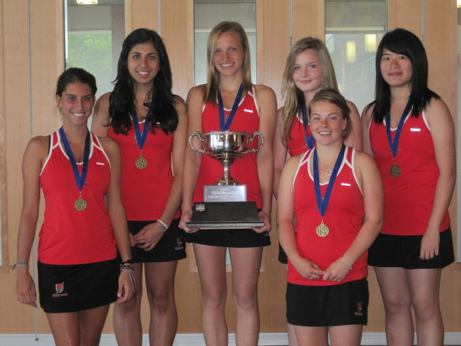 Senior Girls Defend Title at the ISA Tennis Championships