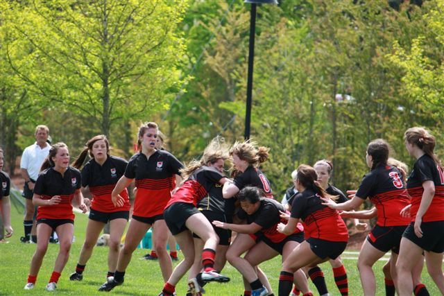 Girls’ Rugby Team rises to the challenge at Islands