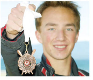 Paiton Brierley featured in Local News for Rowing Achievements