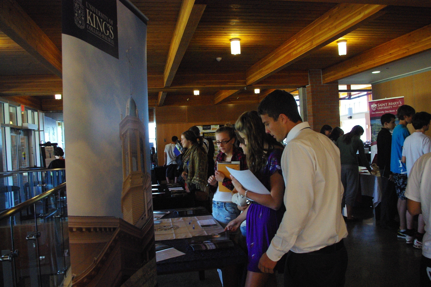 Canadian University Tour Visits Brentwood
