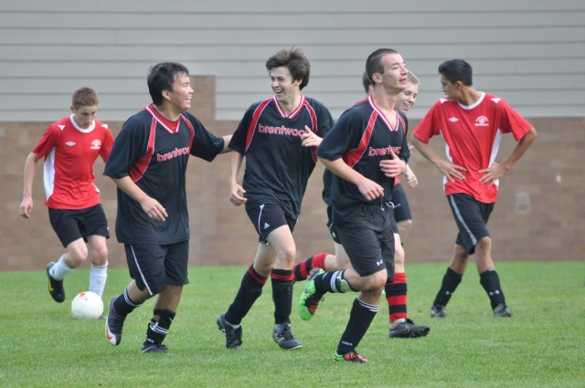 Twin Wins for Senior Soccer