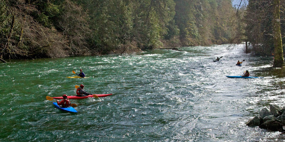 Outdoor Pursuits Tackles Whitewater