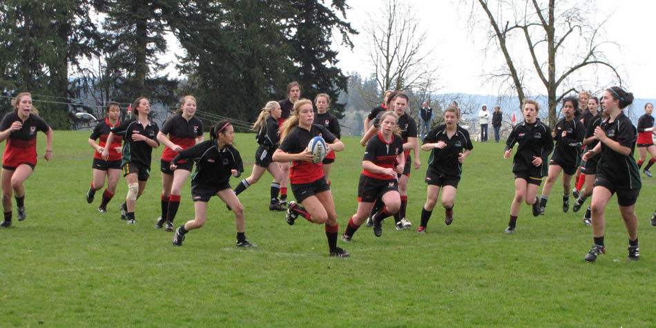 Rugby Girls have Fun in Vancouver!