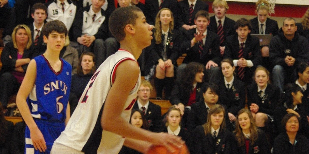 Jordan Hoops it Up for BC