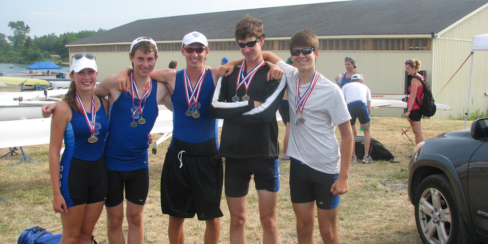 Brentwood’s Rowers Bring the Heat in Ontario