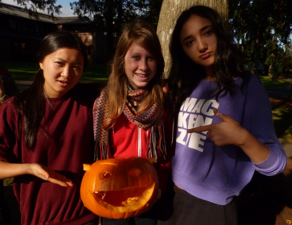 And We, Mack, the Pumpkin Queens