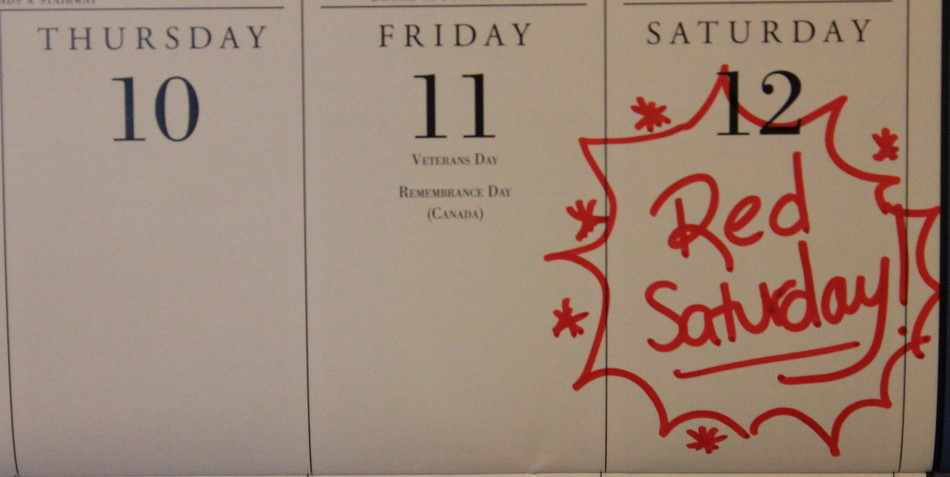 Red Saturdays!