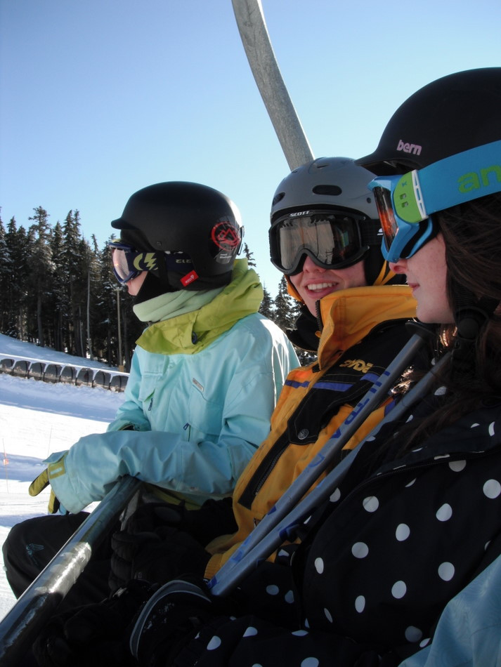 Nothing But Blue Skies - School Ski Day 2012