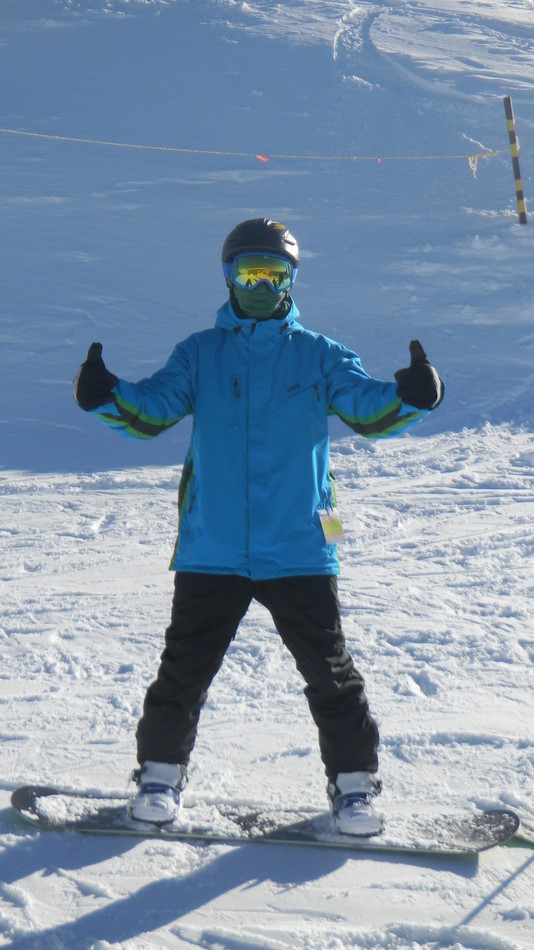 Nothing But Blue Skies - School Ski Day 2012