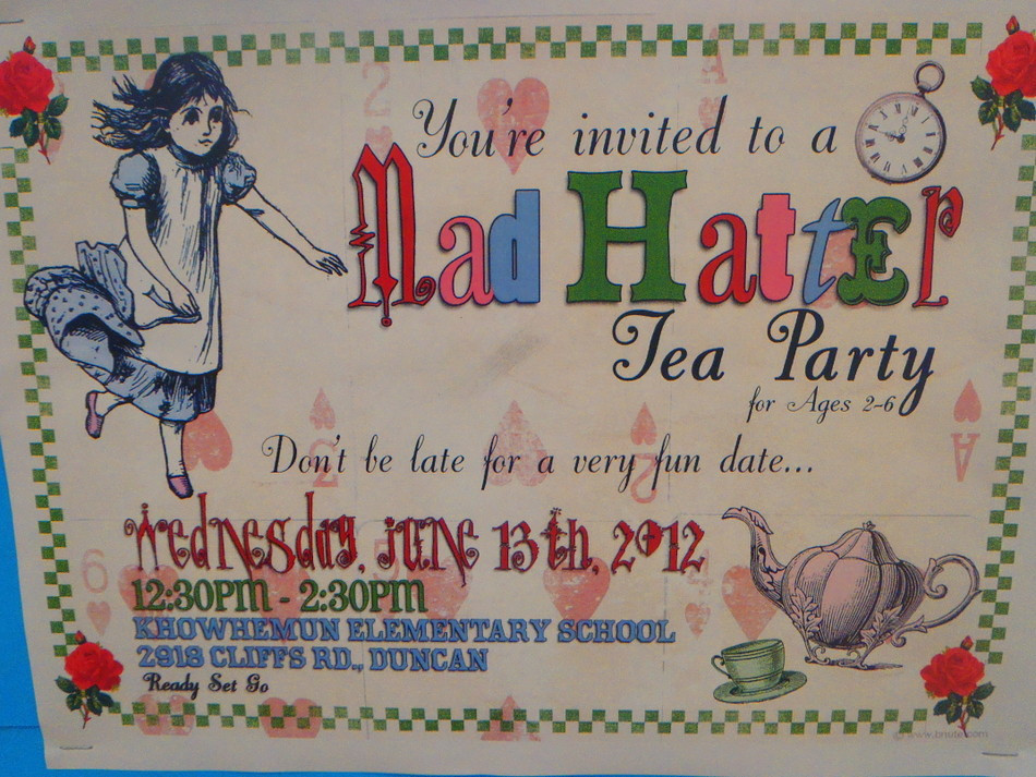 An Invitation From the Mad Hatter