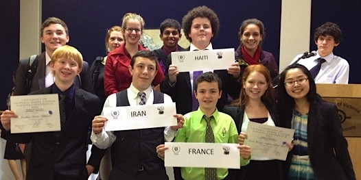 Brentwood Dominates at UVic Model UN