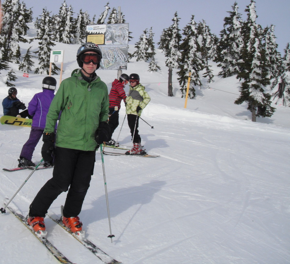 School Ski Day 1