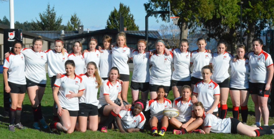 Girls Rugby Tackles Cowichan
