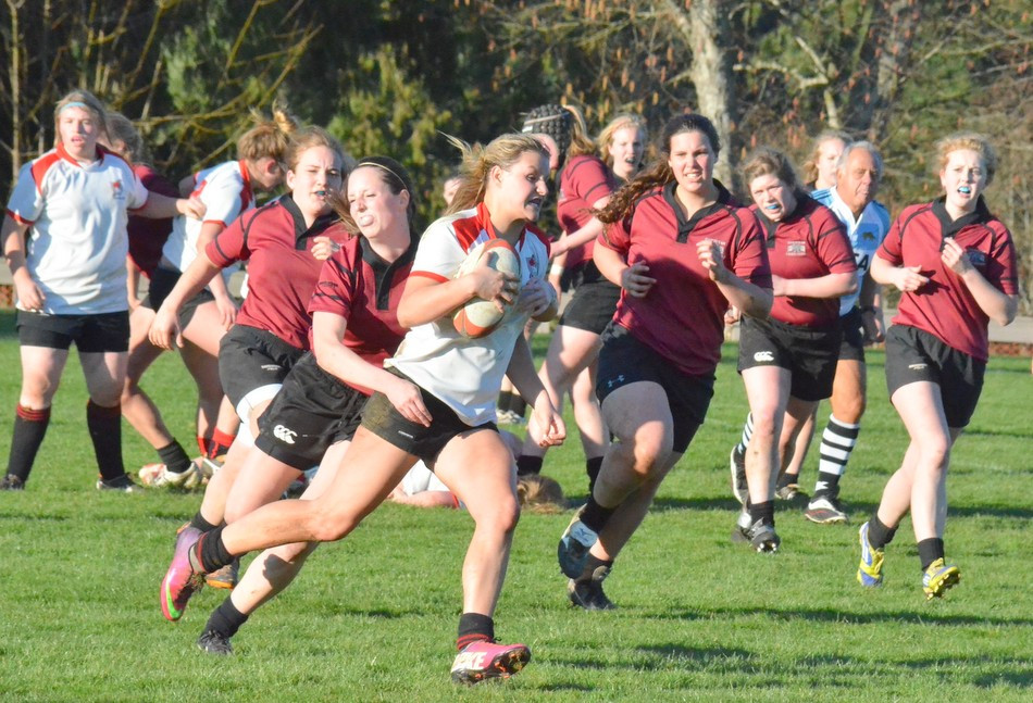 Girls Rugby Tackles Cowichan