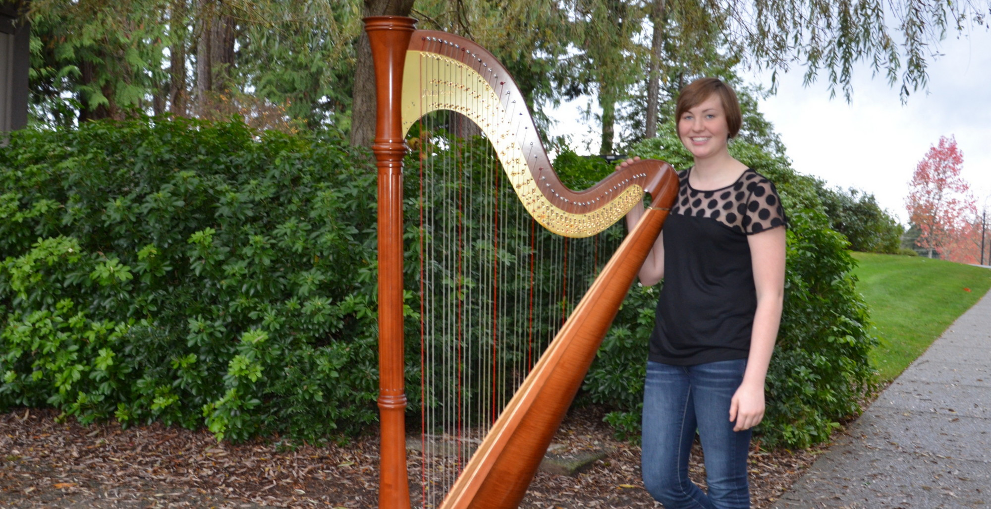Our Harpist