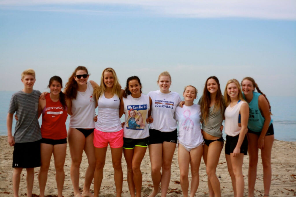Volleyball in the Sun
