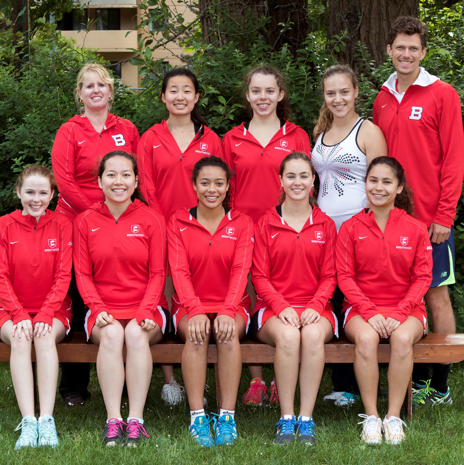 Girls Junior Tennis Burnish Bronze