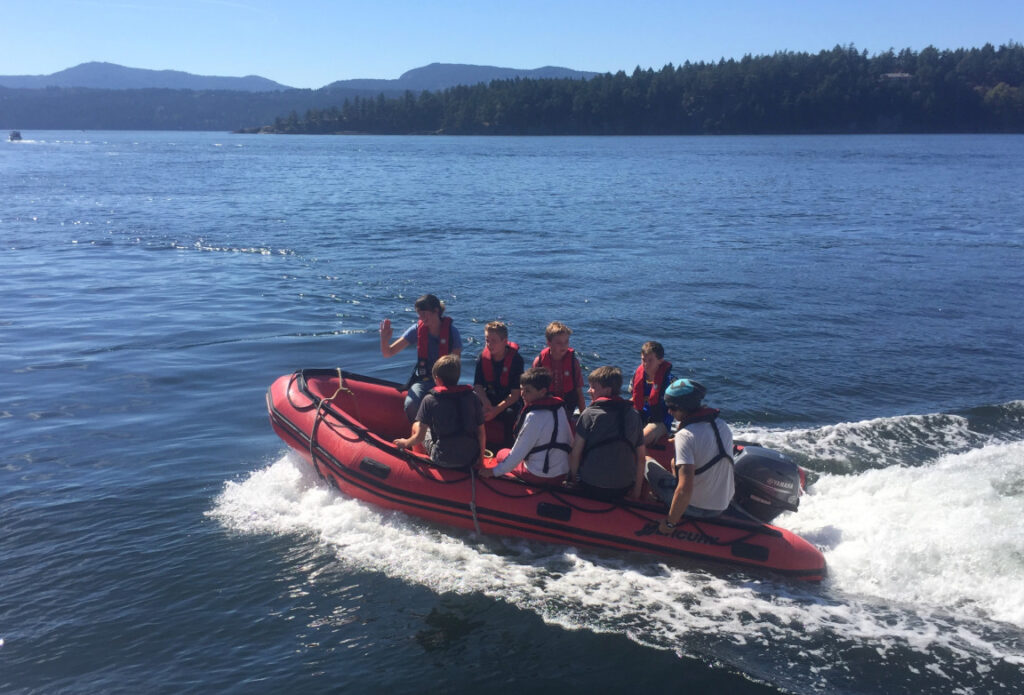 Grade Eights on the Seven Seas