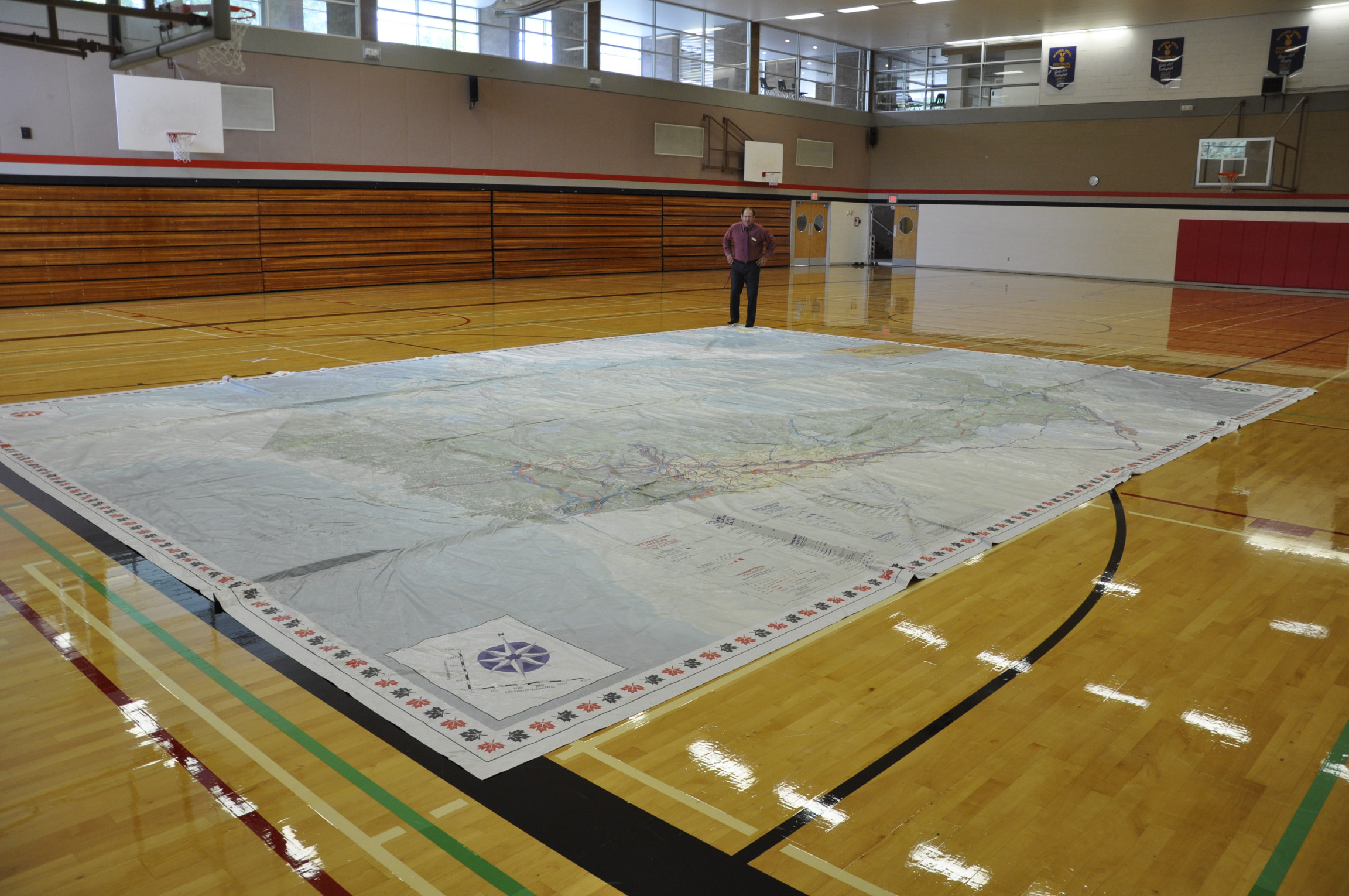 Massive Map Visits Campus
