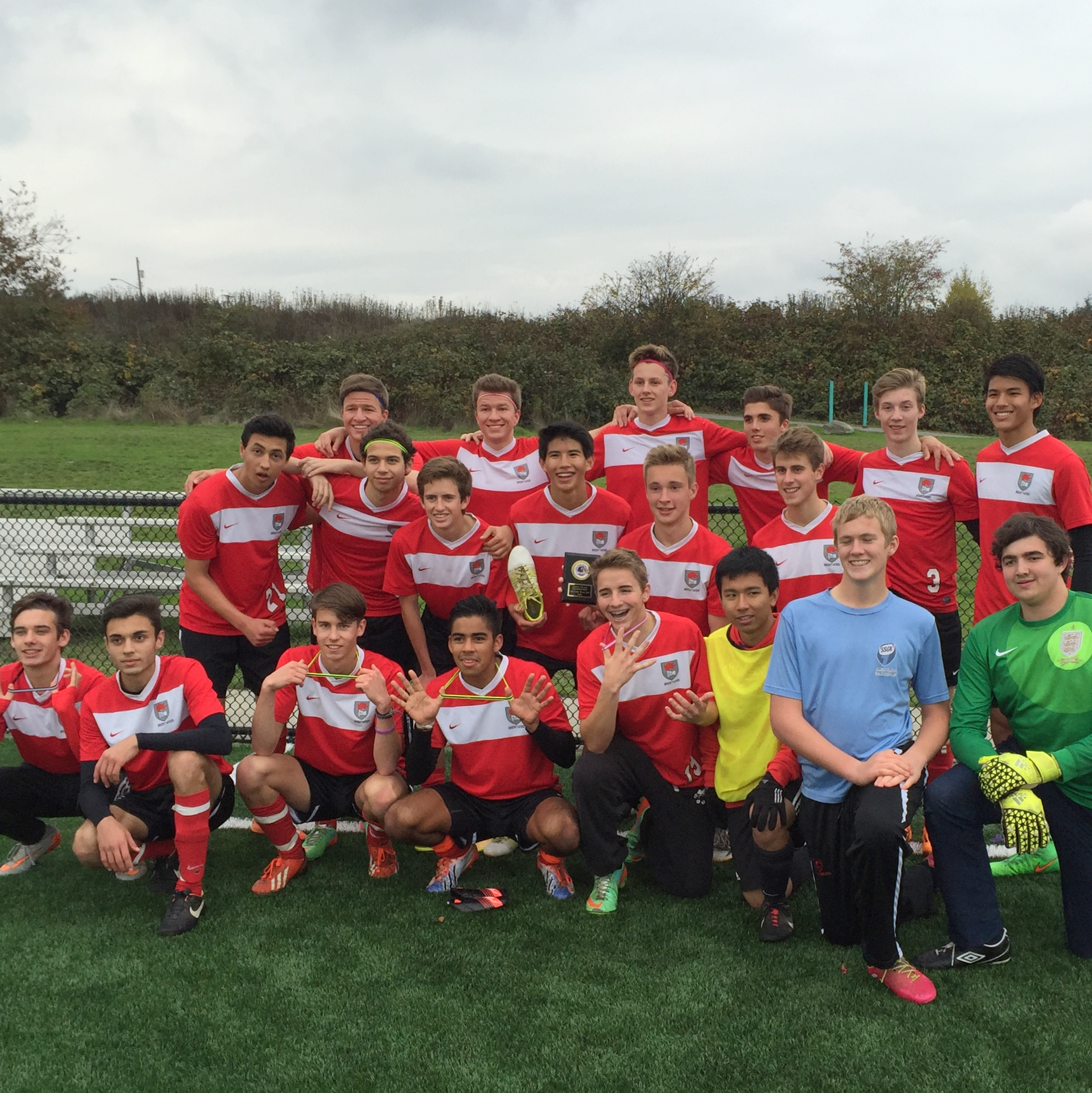 Senior Soccer Heads to Islands
