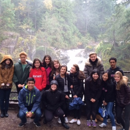 Tourists in Tofino