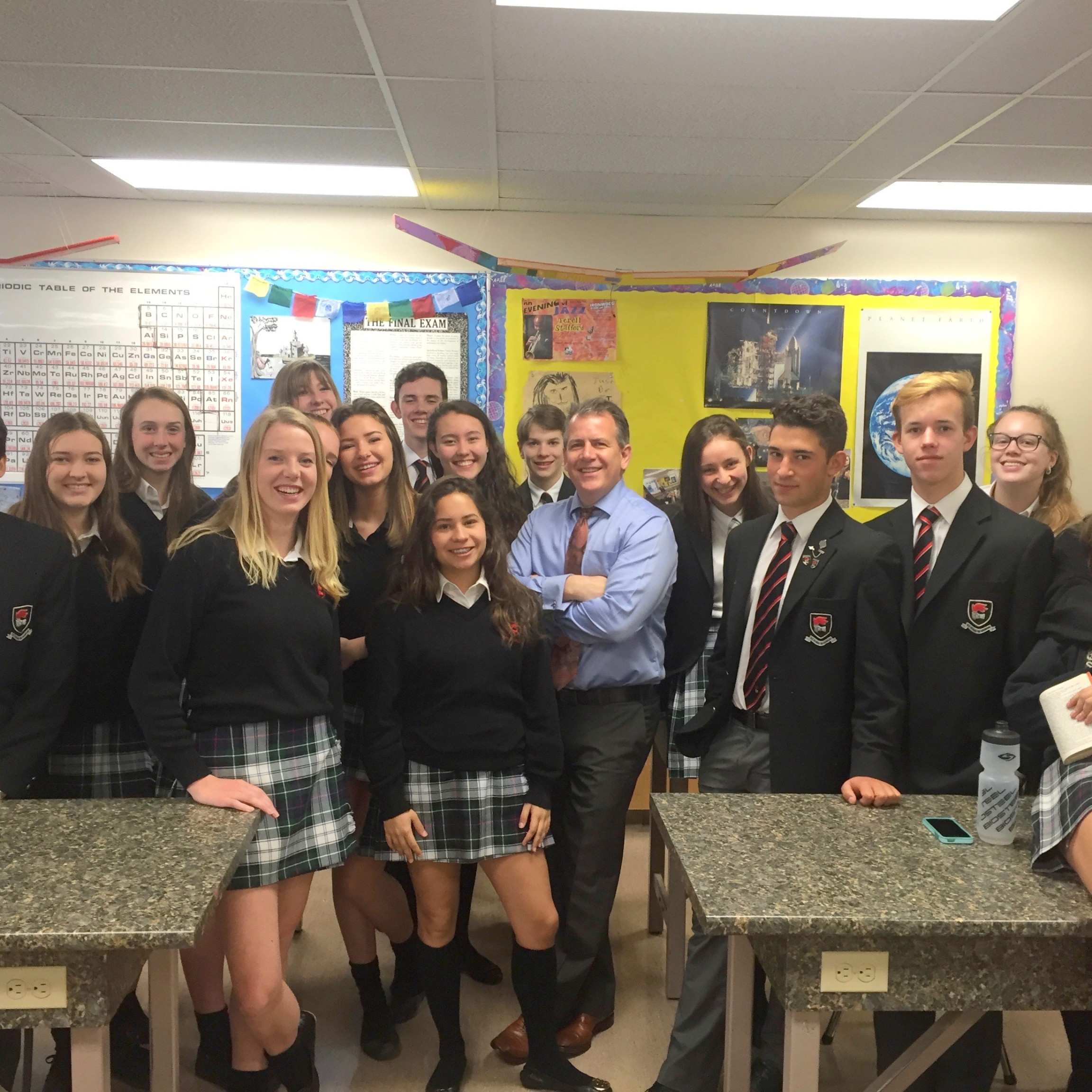 Farewell and Good Luck to Mr Lawrence