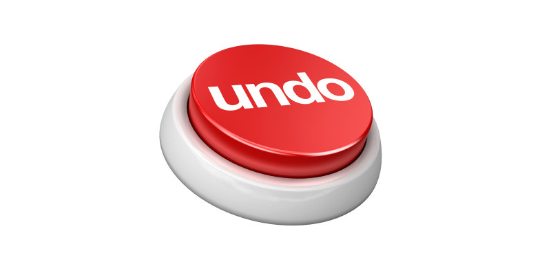 The Undo Button