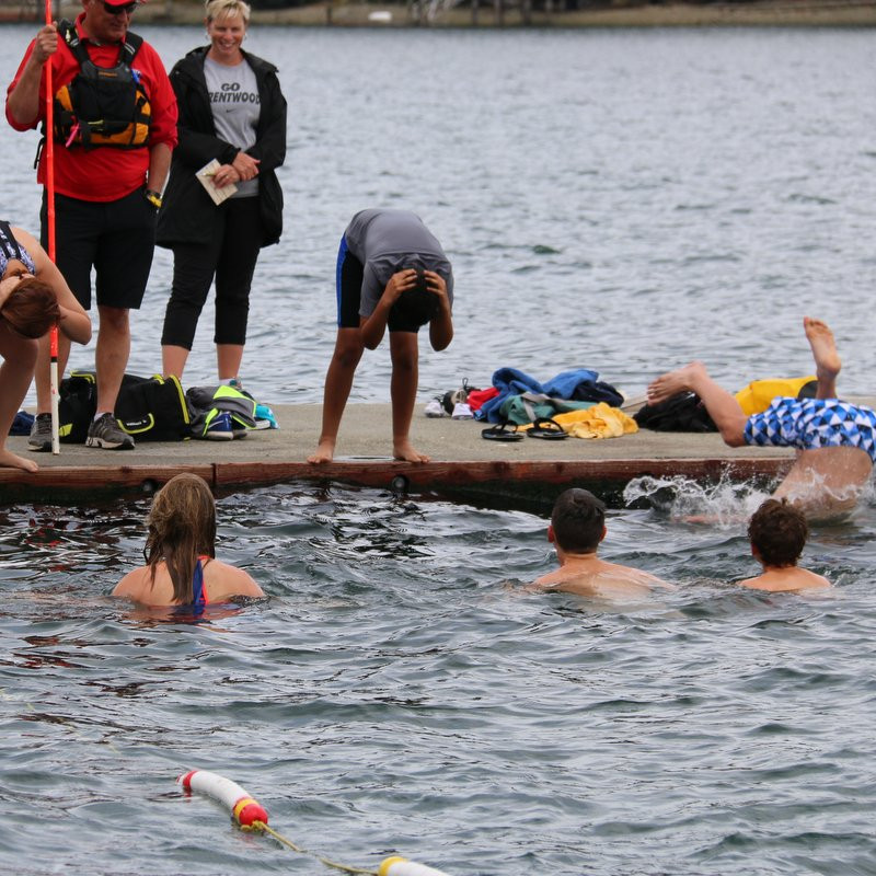 Grade 8s Take the Plunge