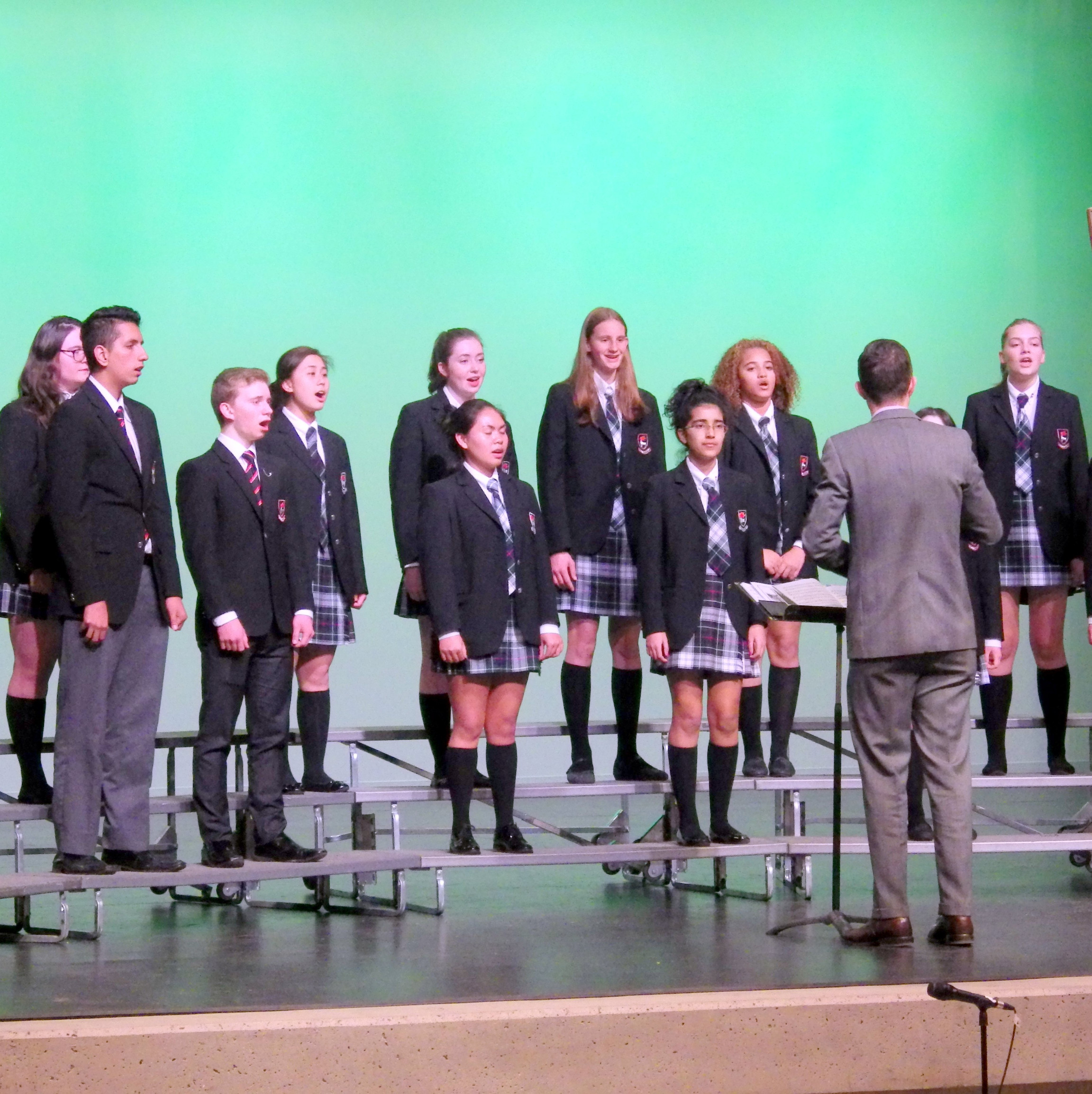 Concert Choir Springs Forward