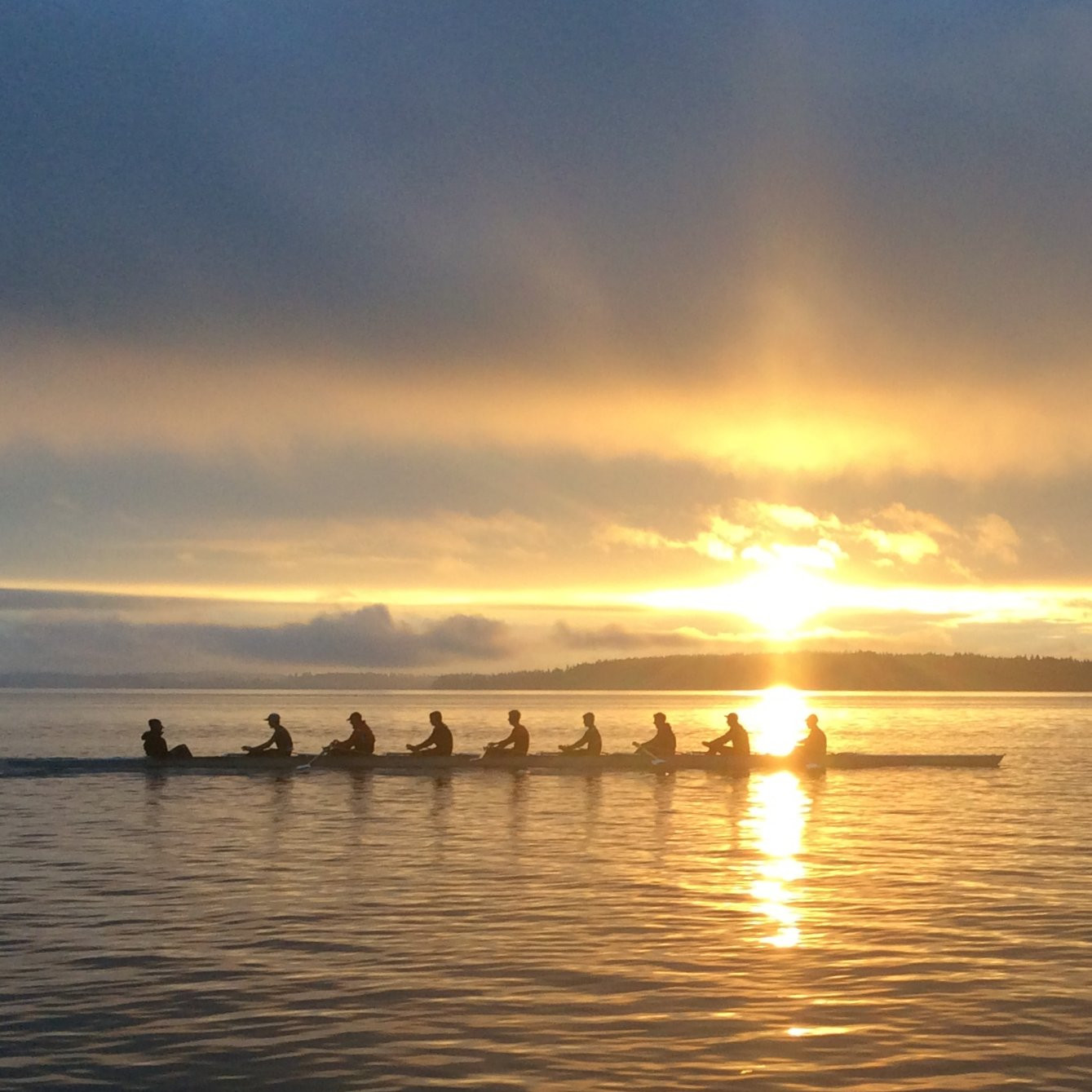 Morning Rows Are Underway