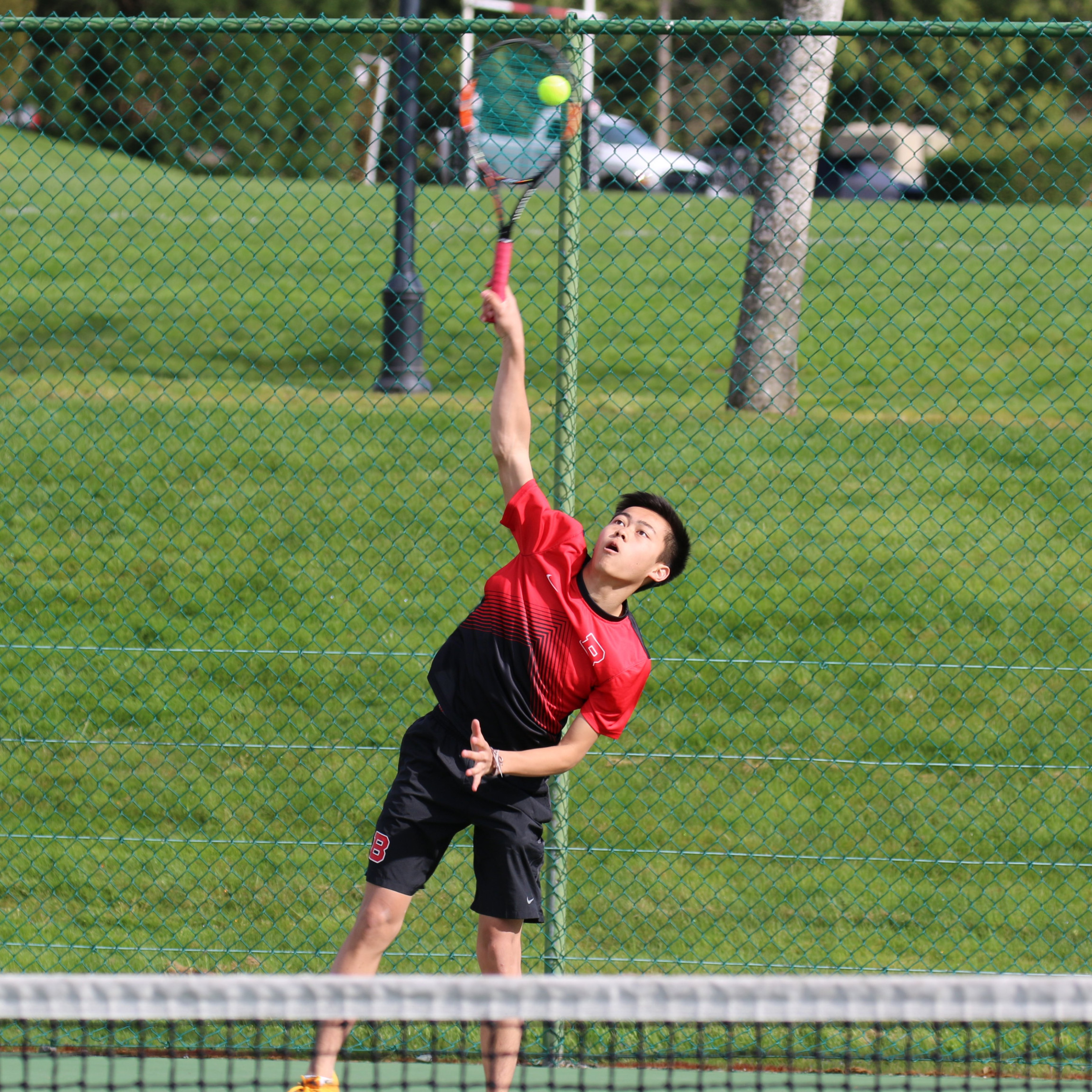 Senior Tennis Stays Smashing