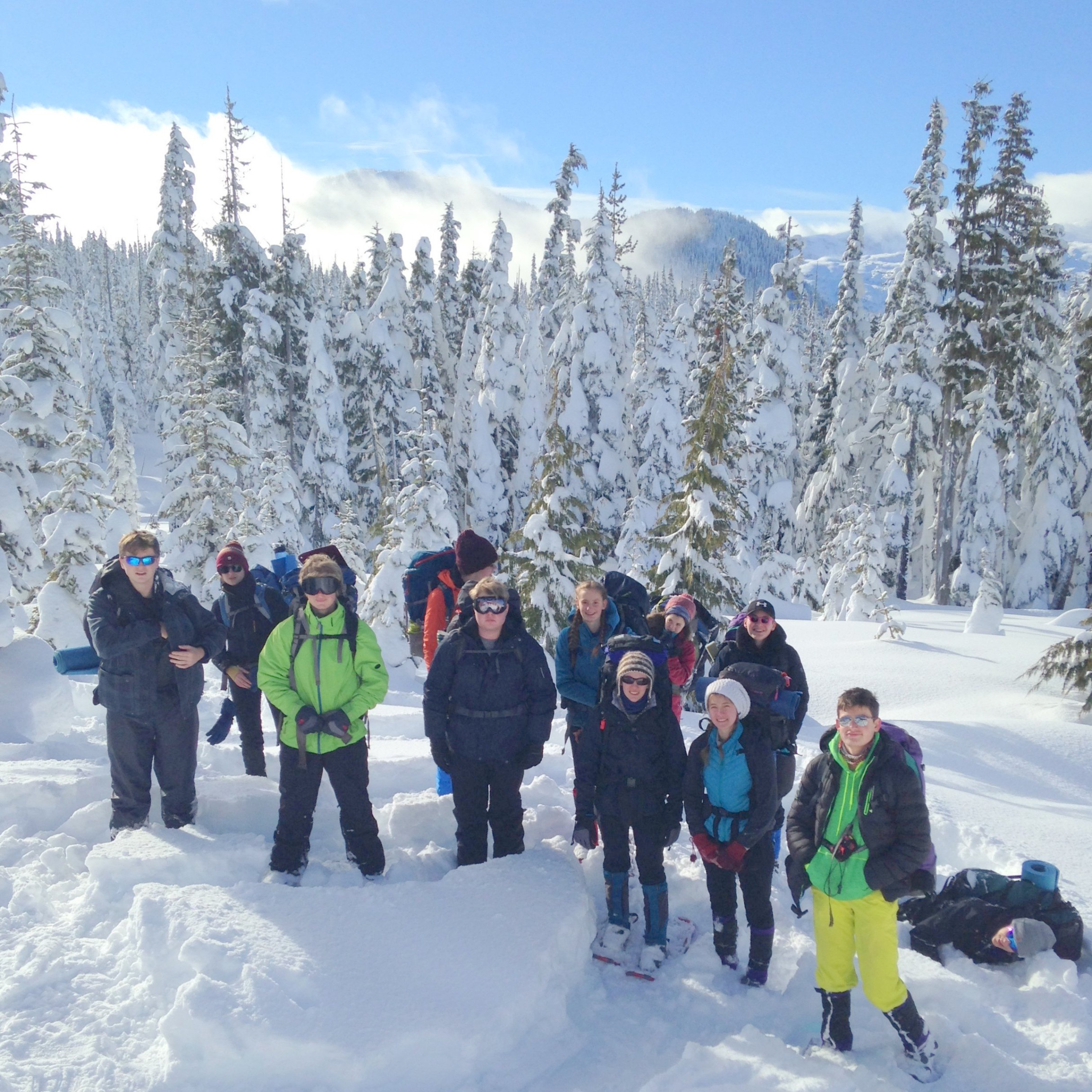 ODP Snowshoes at Mt. Washington