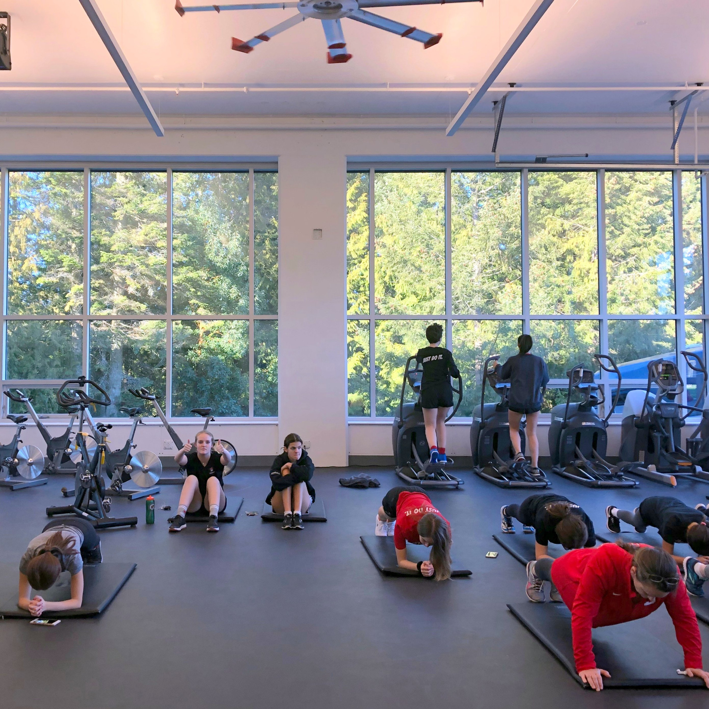 Weight Training At Brentwood