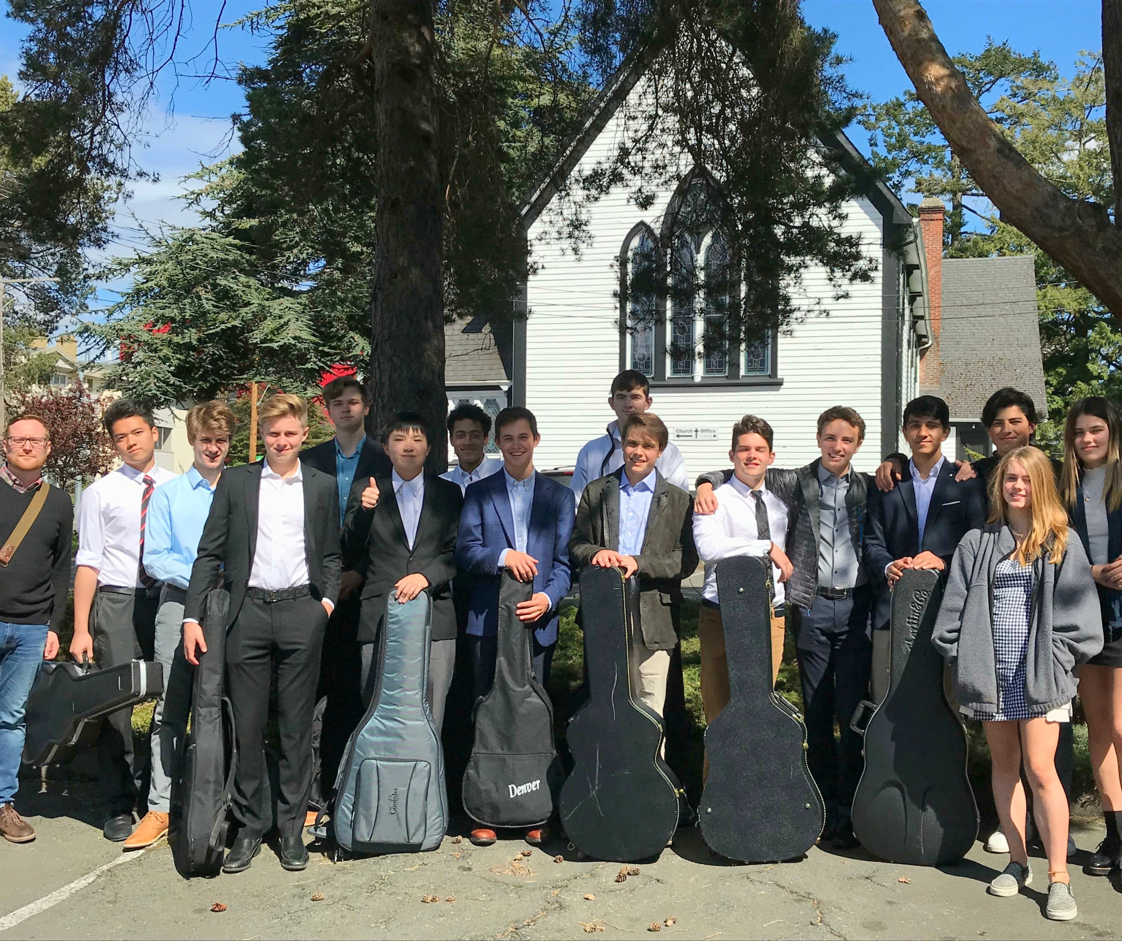 Guitar Ensemble at the Greater Victoria Performing Arts Festival