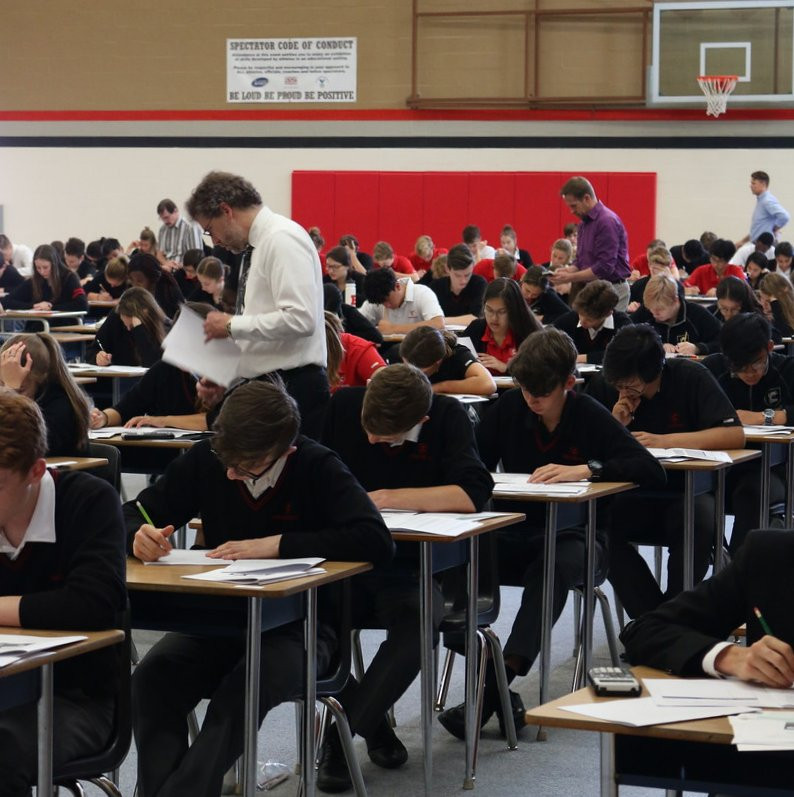 Exams in the Headlights