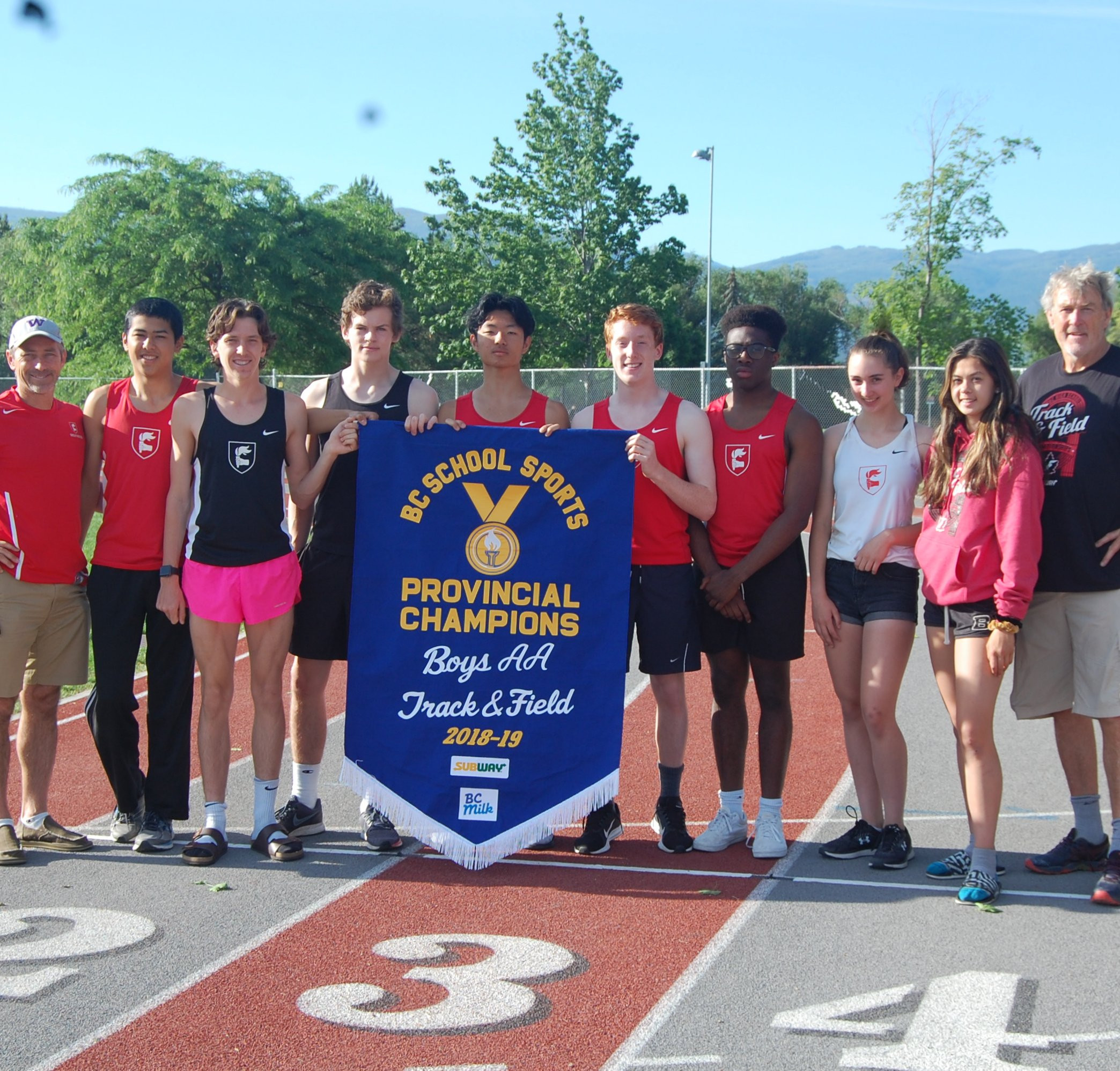 Boys Capture BC AA Track & Field Championship