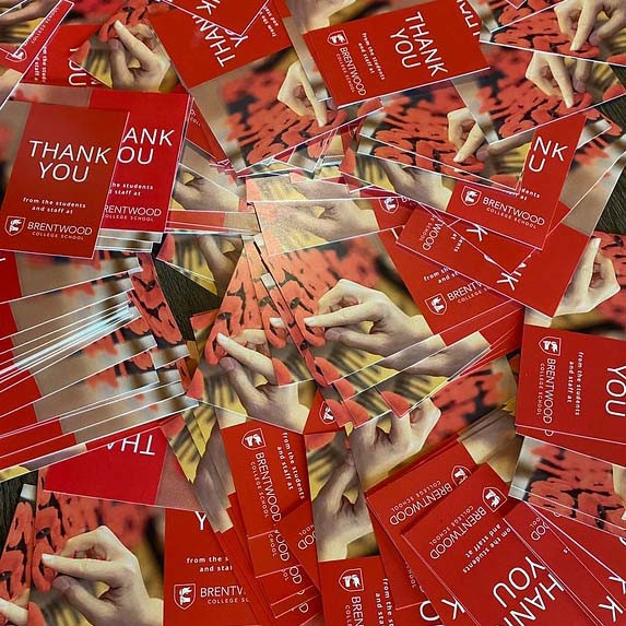 Postcards of Thanks for Vets