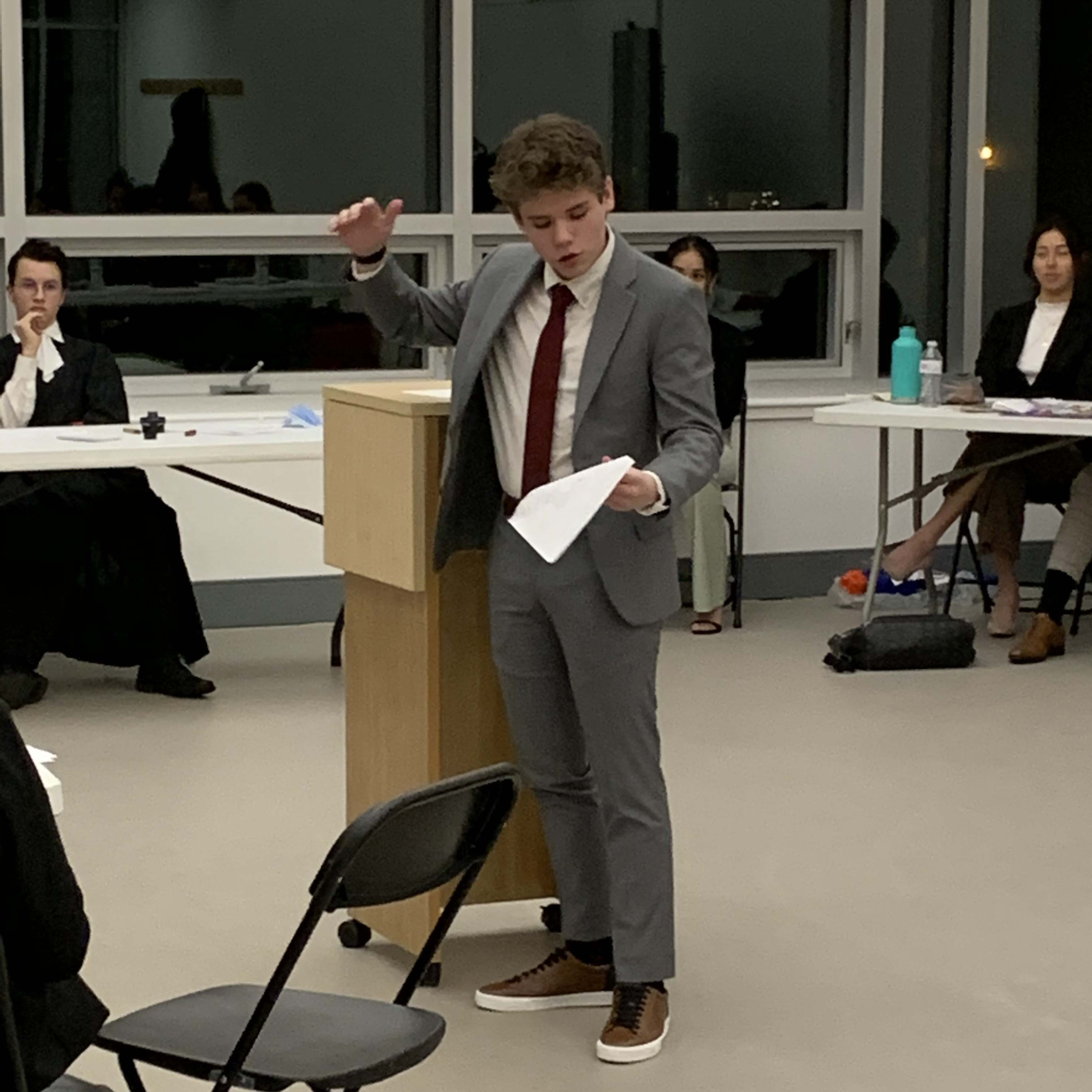 ‘Twas the Murder Trial Before Christmas, and All Through the Court …