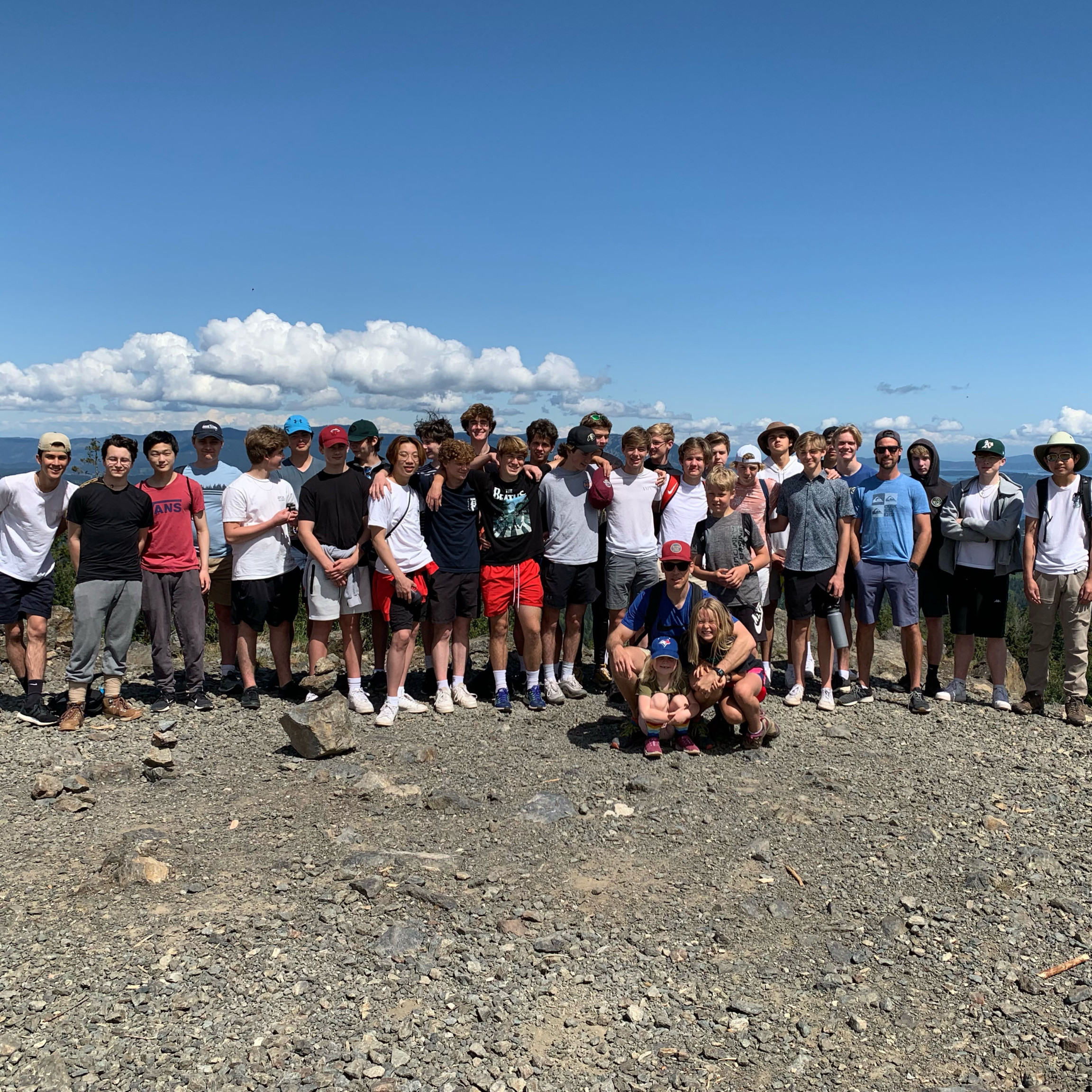 Up Baldy with the Ellis Boys