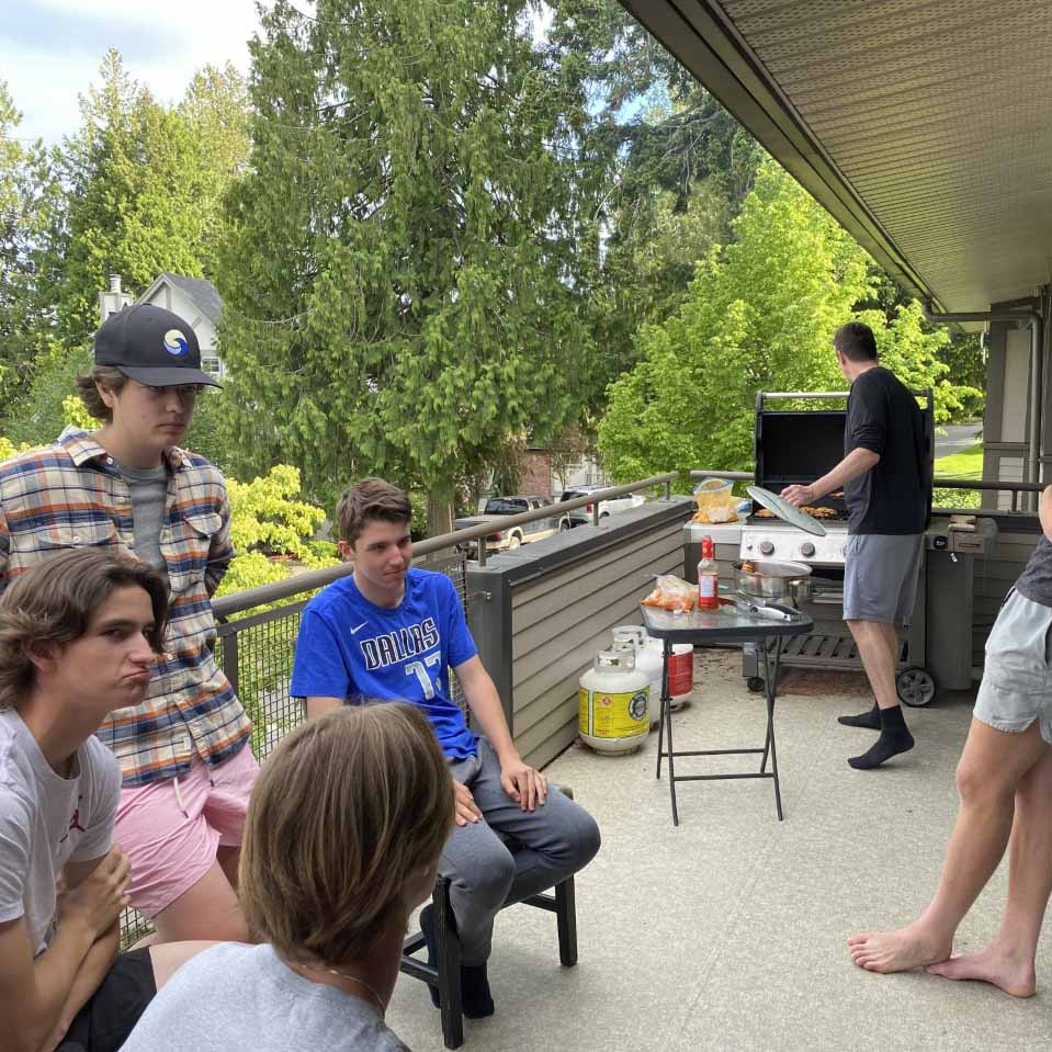 Whittall House Grade 11 Cookout