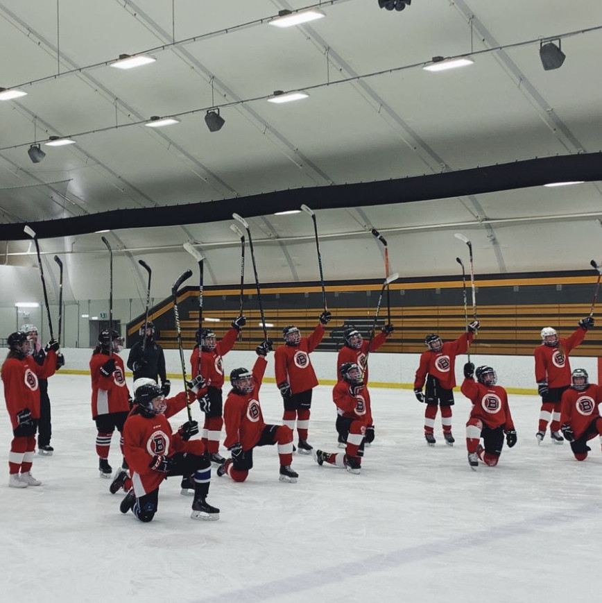 Brentwood Girls Hit the Ice