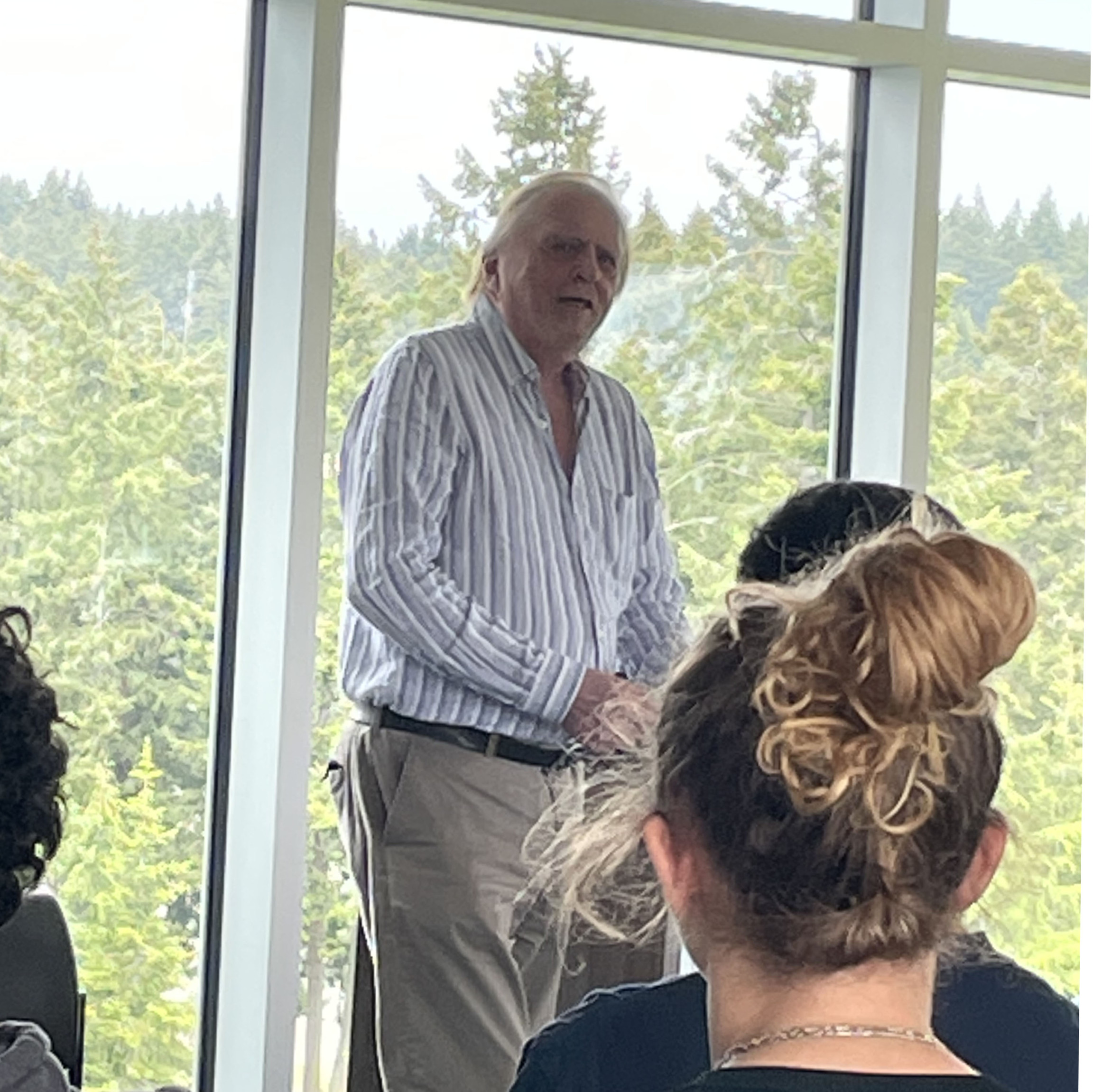 Gwynne Dyer Visits Brentwood